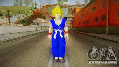 Goku Original DB Gi Blue v3 para GTA San Andreas