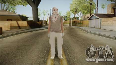GTA Online: SmugglerRun Male Skin para GTA San Andreas
