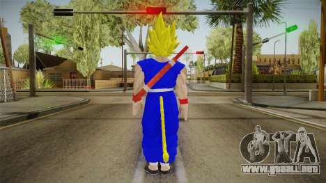 Goku Original DB Gi Blue v3 para GTA San Andreas