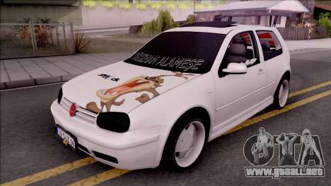 Volkswagen Golf 4 para GTA San Andreas