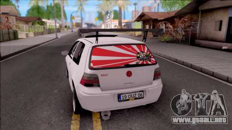 Volkswagen Golf 4 para GTA San Andreas