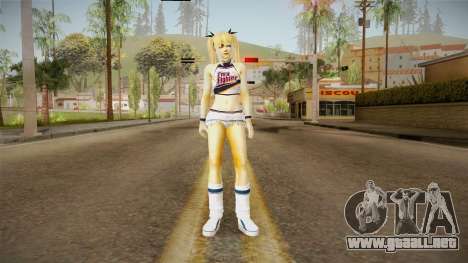 Marie Rose White Skirt para GTA San Andreas