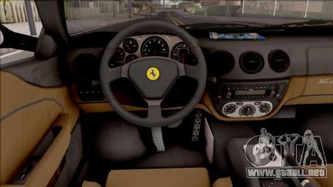 Ferrari 360 Spider US-Spec 2000 IVF para GTA San Andreas