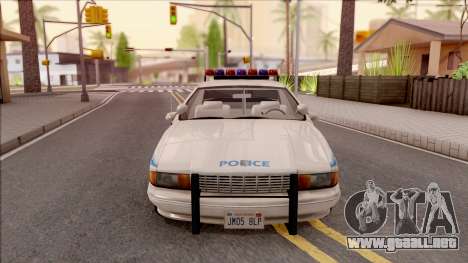 Chevrolet Caprice Police NYPD para GTA San Andreas