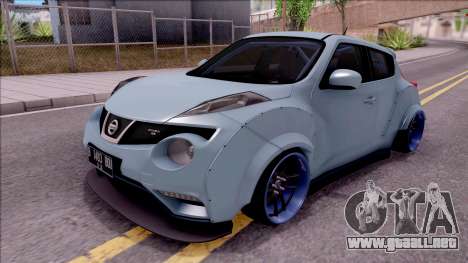 Nissan Juke Nismo RS 2014 Rocket BOUNNY Custom para GTA San Andreas