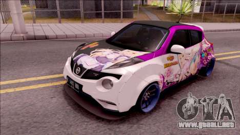 Nissan Juke Nismo RS 2014 Rocket BOUNNY Custom para GTA San Andreas