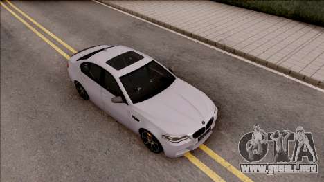 BMW M5 F10 Competition Edition para GTA San Andreas