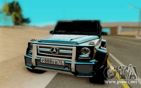 Mersedes Benz G65 6x6 para GTA San Andreas