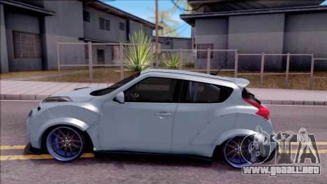 Nissan Juke Nismo RS 2014 Rocket BOUNNY Custom para GTA San Andreas