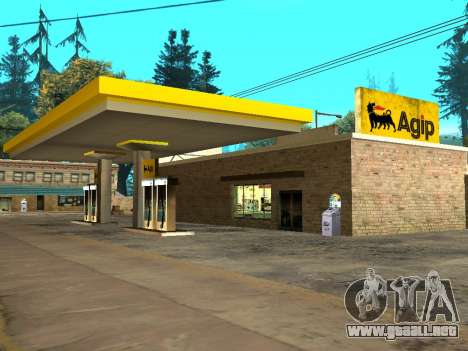 Agip Gas Station para GTA San Andreas