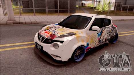 Nissan Juke Nismo RS 2014 Rocket BOUNNY Custom para GTA San Andreas