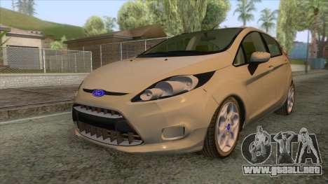 Ford Fiesta Trend para GTA San Andreas