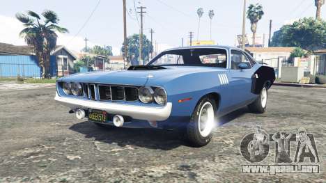 Playmouth Hemi Cuda (BS) 1971 [add-on]