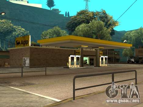 Agip Gas Station para GTA San Andreas