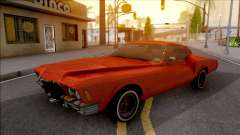 Buick Riviera 1972 Boattail Lowrider Red para GTA San Andreas