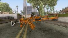 CoD: Black Ops II - AK-47 Lava Skin v1 para GTA San Andreas