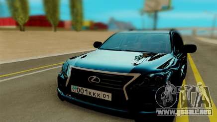 Lexus LX570 black para GTA San Andreas