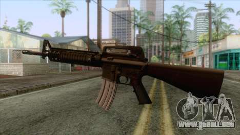 M16A4 Assault Rifle para GTA San Andreas