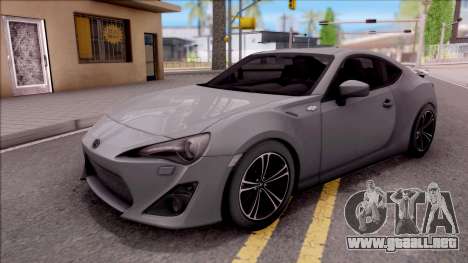 Toyota GT86 HQ para GTA San Andreas