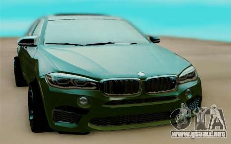 BMW X6M para GTA San Andreas