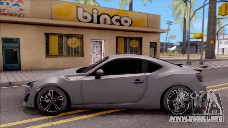 Toyota GT86 HQ para GTA San Andreas