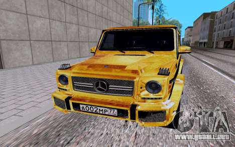 Mercedes-Benz G65 AMG para GTA San Andreas