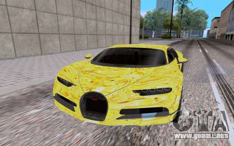 Bugatti Chiron para GTA San Andreas