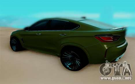 BMW X6M para GTA San Andreas