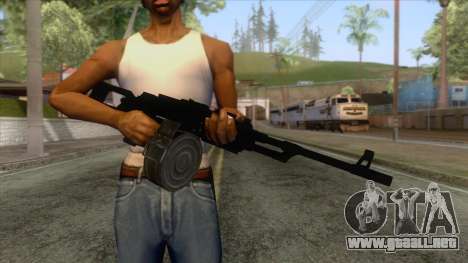 GTA 5 - MG Assault Rifle para GTA San Andreas