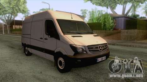 Mercedes-Benz Sprinter 2017 para GTA San Andreas