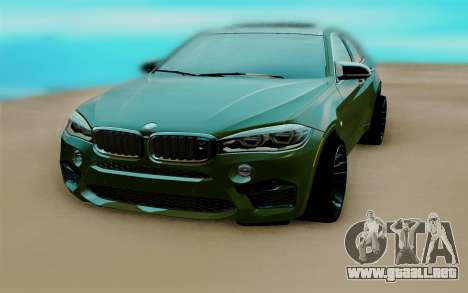 BMW X6M para GTA San Andreas