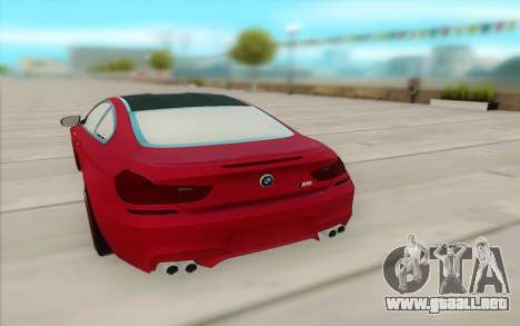 BMW M6 2013 para GTA San Andreas