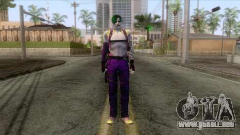 Joker Leon Skin para GTA San Andreas