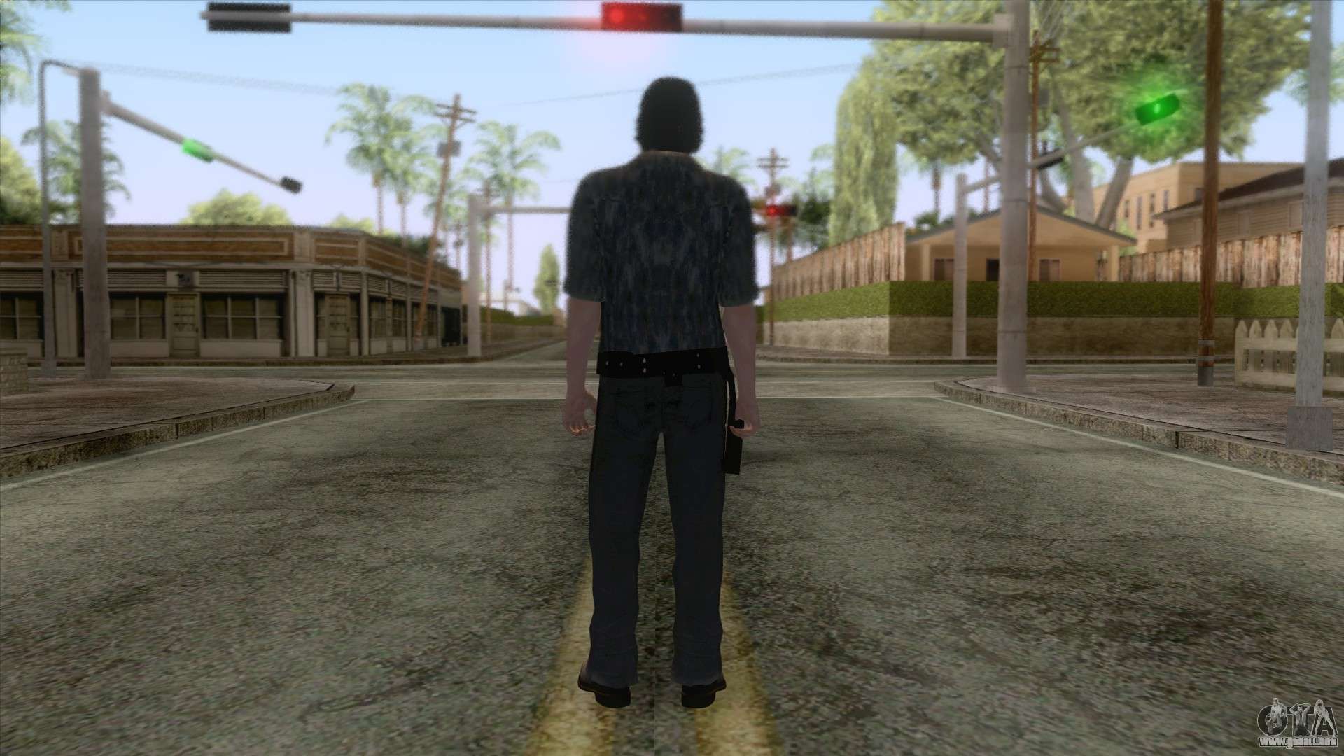 The Walking Dead - Rick Grimes for GTA San Andreas