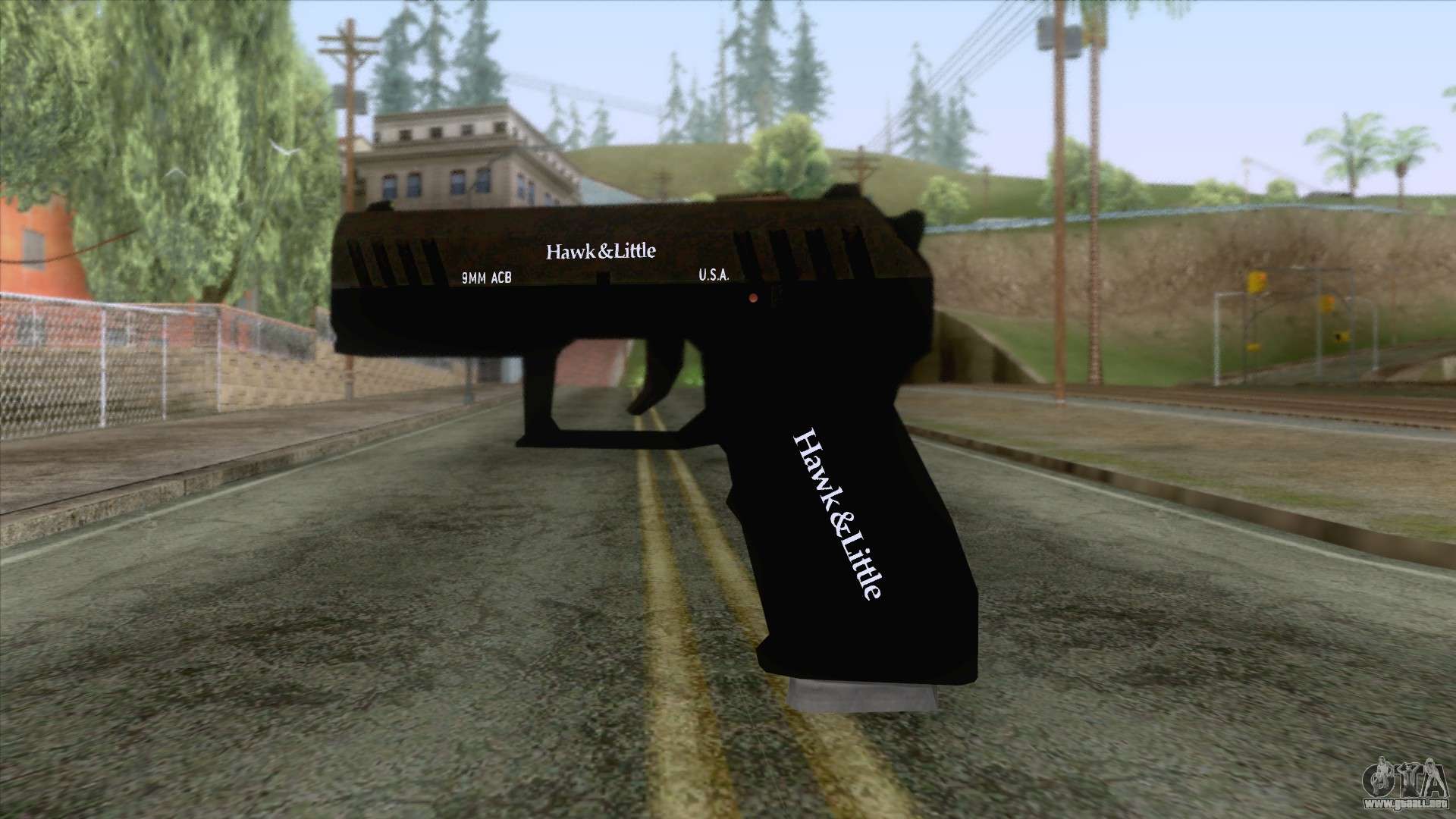 Gta 5 pistol замена