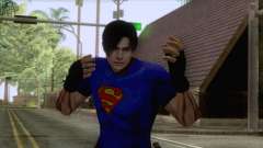 Leon Superman Cloth Skin para GTA San Andreas