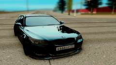 BMW M5 E60 black para GTA San Andreas
