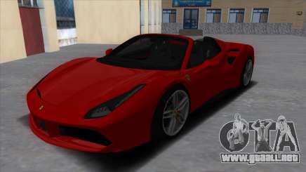 Ferrari 488 Spider 2016 para GTA San Andreas