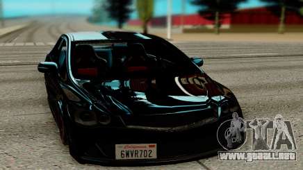 Honda Civic negro para GTA San Andreas