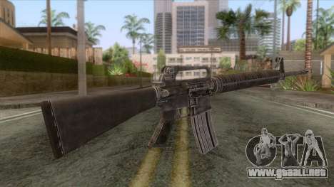 M16A2 Assault Rifle v3 para GTA San Andreas