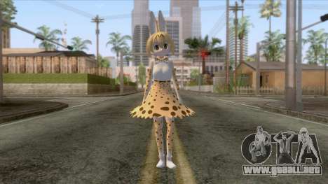 Kemono Friends - Serval Chan para GTA San Andreas