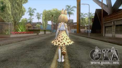 Kemono Friends - Serval Chan para GTA San Andreas