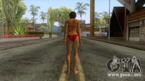 Sexy Beach Girl Skin 6 para GTA San Andreas