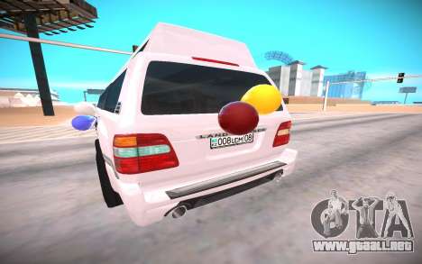 Toyota Land Cruiser 100 para GTA San Andreas