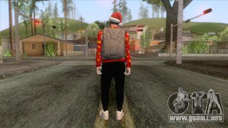 Christmas Skin 1 para GTA San Andreas