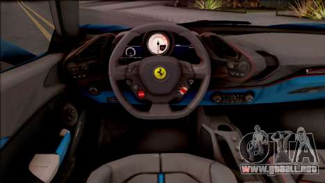 Ferrari 488 Spider 2016 para GTA San Andreas