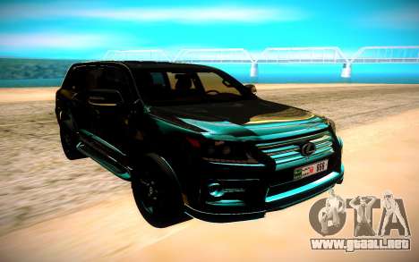 Lexus LX570 para GTA San Andreas