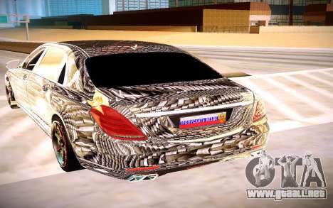 Mercedes-Benz S600 X222 para GTA San Andreas