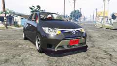 Toyota Vios (XP150) 2013 [replace] para GTA 5