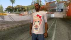 Doki Doki Sayori T-Shirt para GTA San Andreas